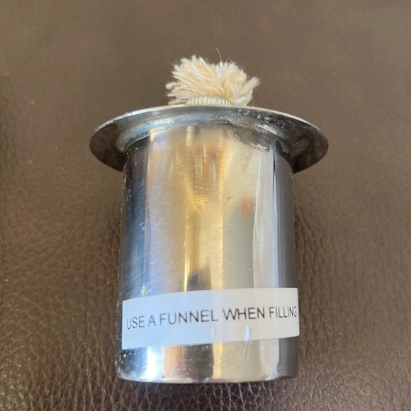 NWT Turtle Ceramic Oil Lamp W/Brown Glaze Shell & Removable Oil Container/Wick - Picture 8 of 10